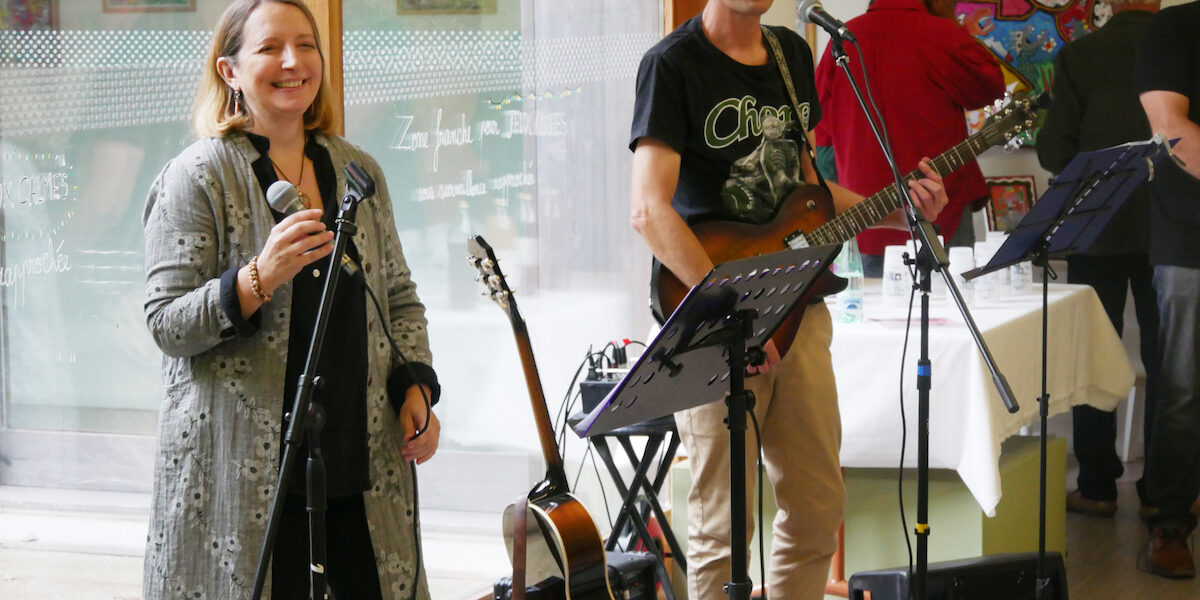 Le Lucky Duo à la médiathèque de Pernes les Fontaines